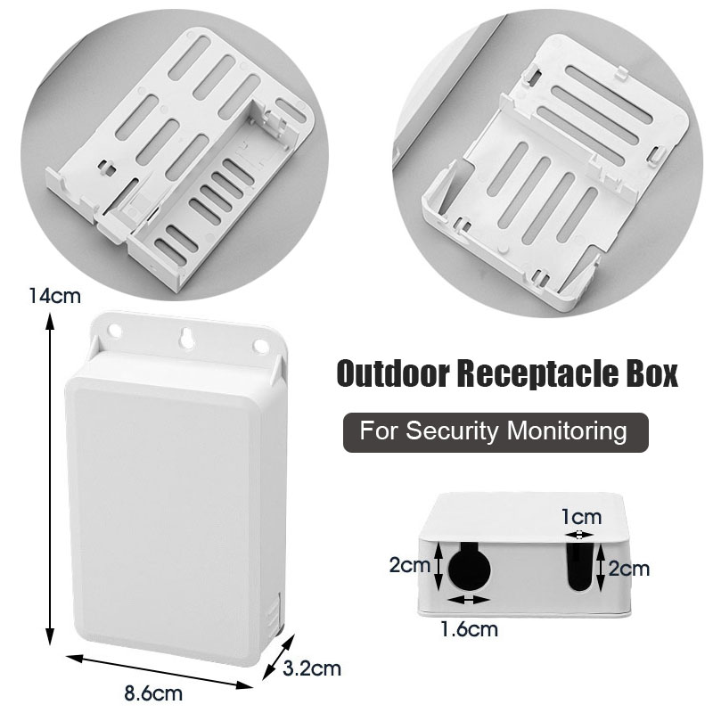 Outdoor Power Receptacle Box - Outdoor Receptacle Cover Electrical Outlet Box