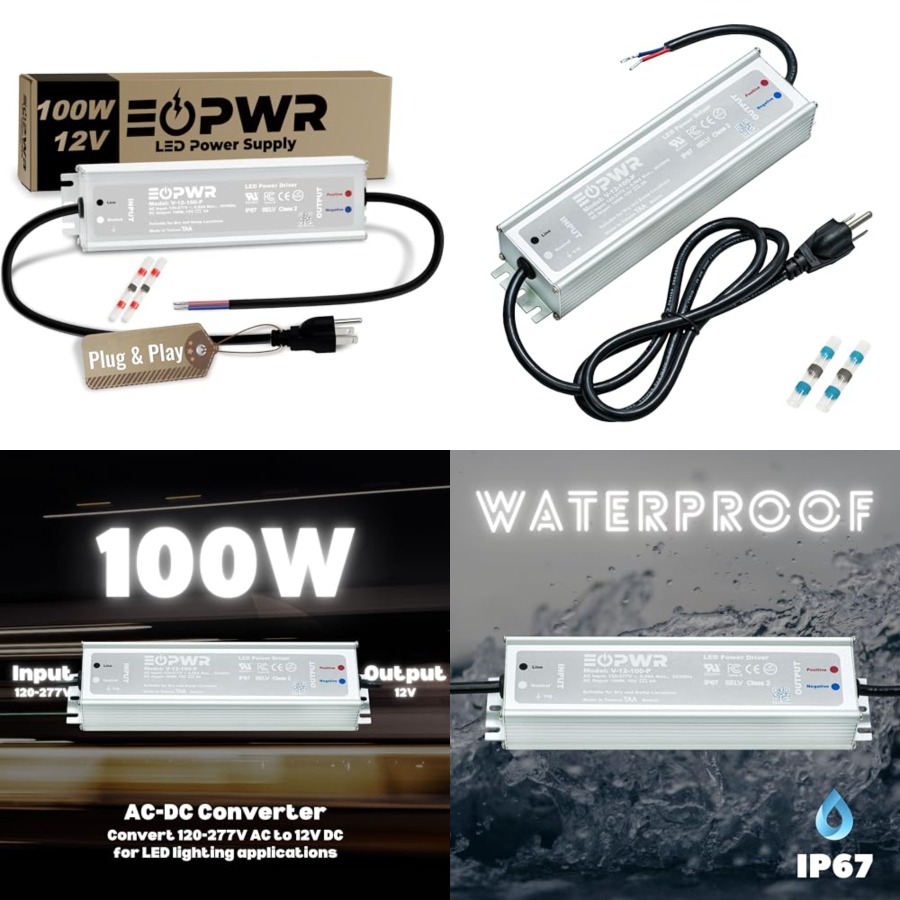 Outdoor Power Supply - LED Driver Waterproof IP67 Power Supply