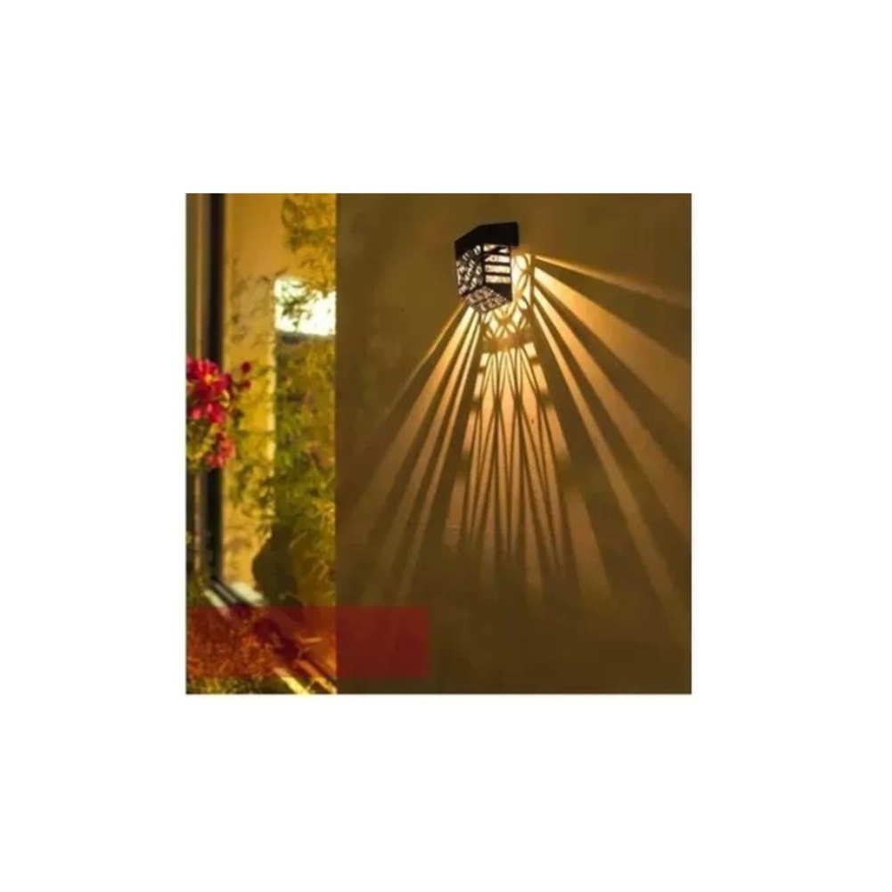 Outdoor Powerwall - Solar Powered LED Garden Fence Light