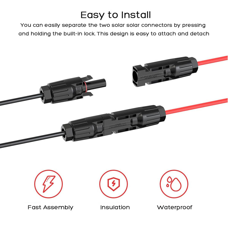 1.5m or 1m 14AWG Solar to XT60 - Outdoor Power Station recension och pris