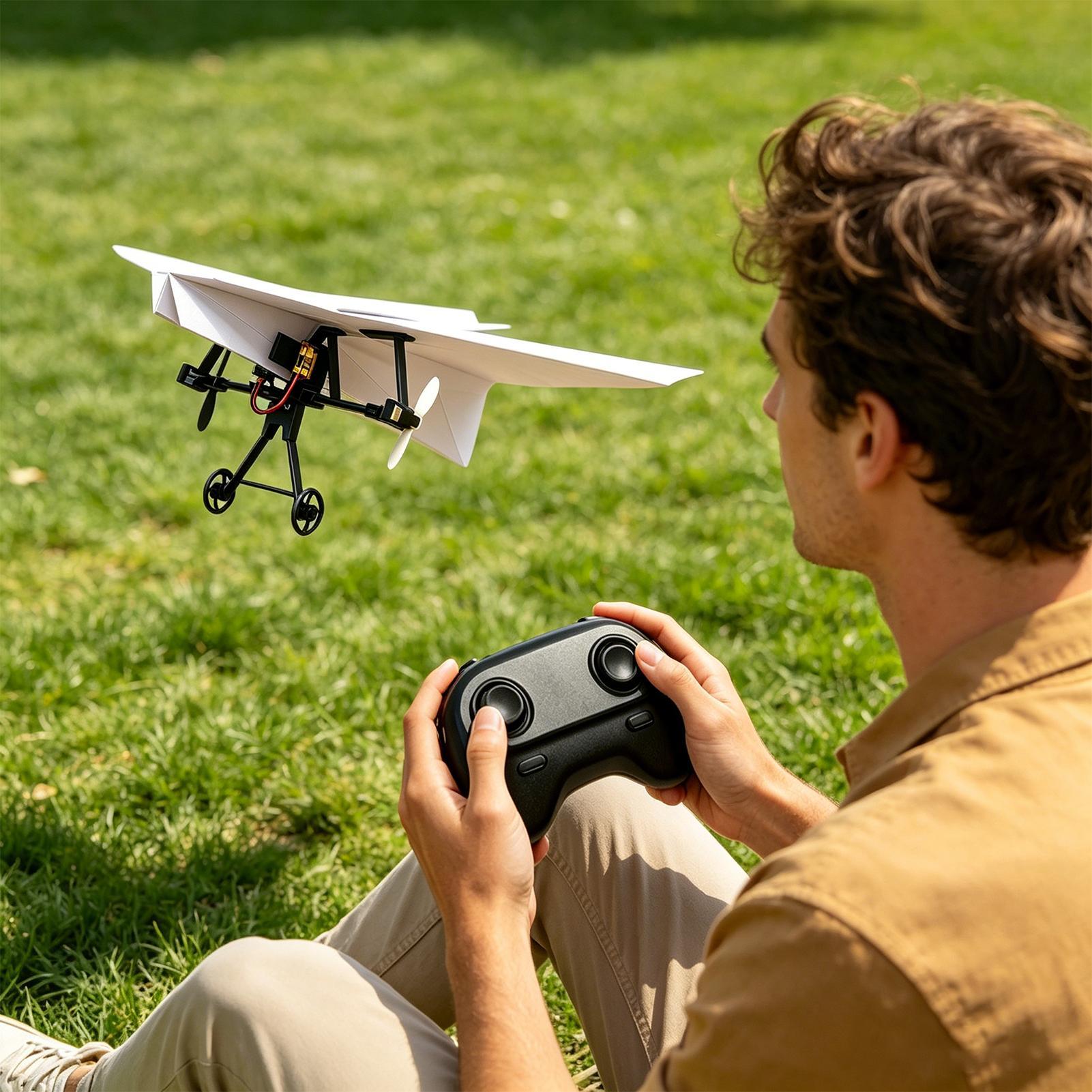 RC Paper Airplane Kit Remote C - Outdoor Power Kit recension och pris