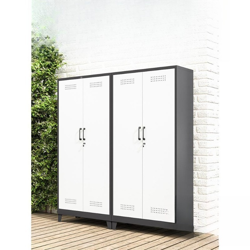 Steel outdoor balcony storage  - Outdoor Power Mop recension och pris