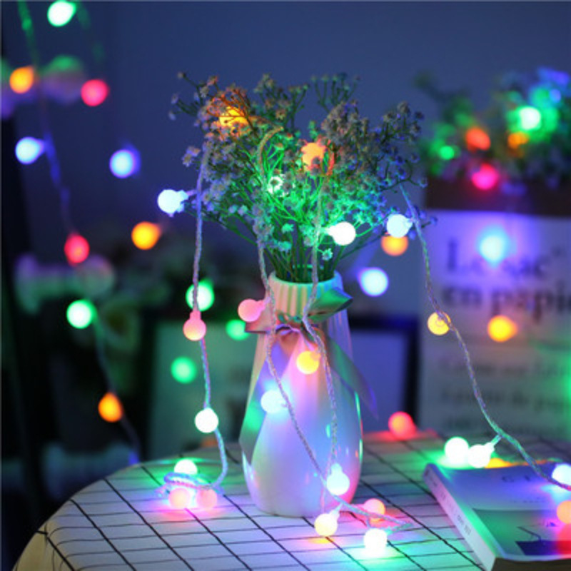 10M USB/Battery Power Ball LED - Outdoor Power For Wedding recension och pris