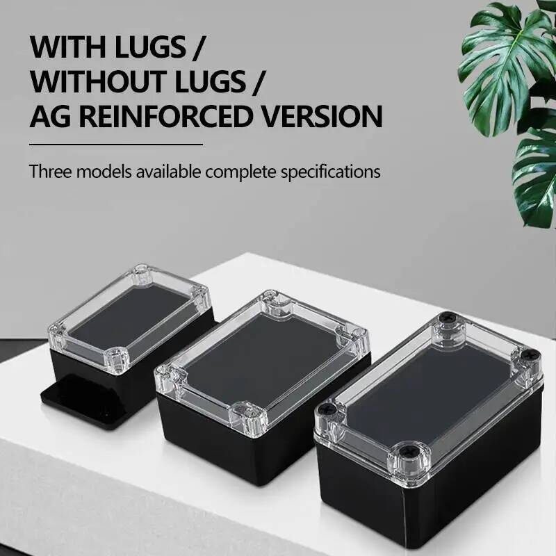 2pcs Transparent Cover Waterpr - Outdoor Power Supply recension och pris