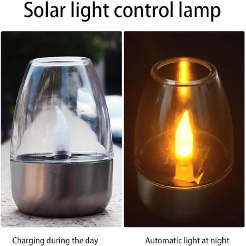 Solar Powered Flameless Candle - Outdoor Power For Wedding recension och pris
