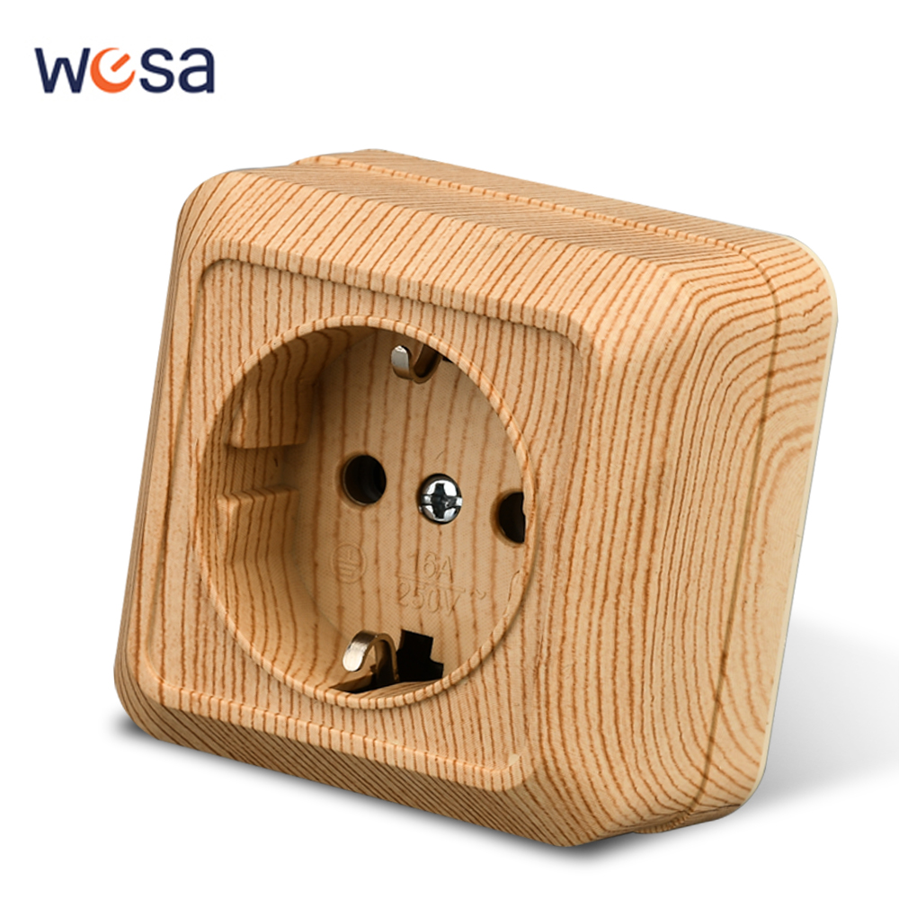 WESA Wood Wall Surface Socket  - Outdoor Power Parts recension och pris