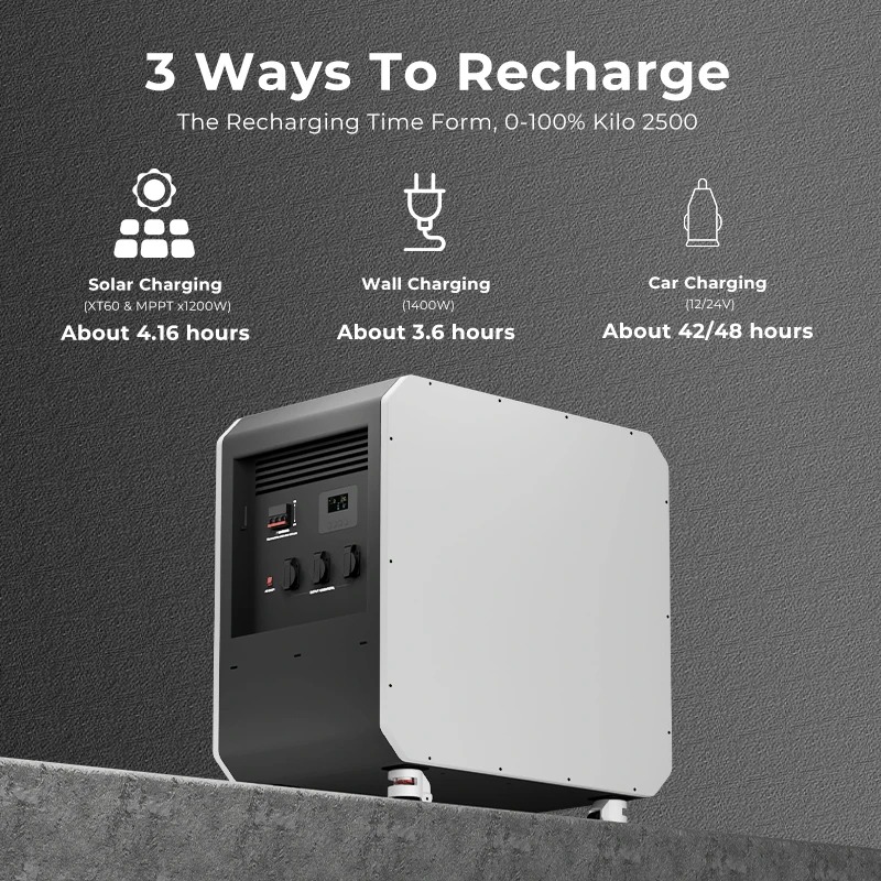 New Energy Storage LiFePO4 Bat - Outdoor Power Station recension och pris