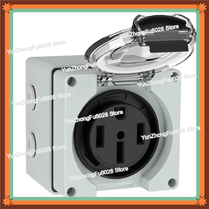 50Amp 14-50R Power Outlet Box  - Outdoor Power Receptacle Box recension och pris