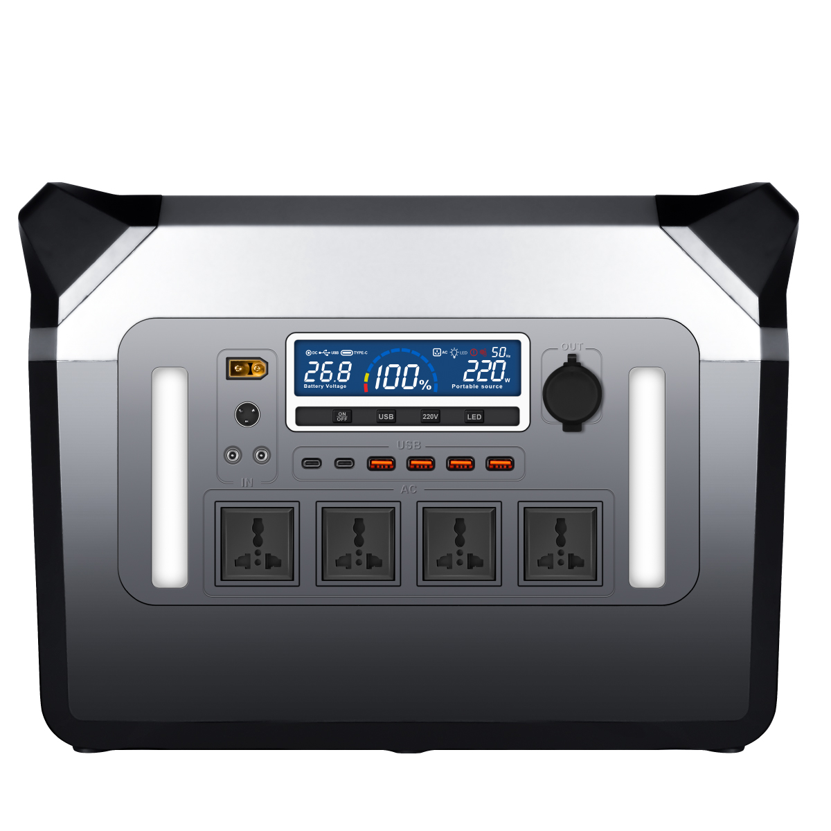 3000W Portable Power Station S - Portable Generator Inverter recension och pris