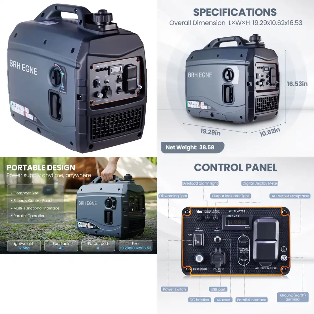 YHS 2500W 3kW Silent Type Inve - Portable Generator Inverter recension och pris