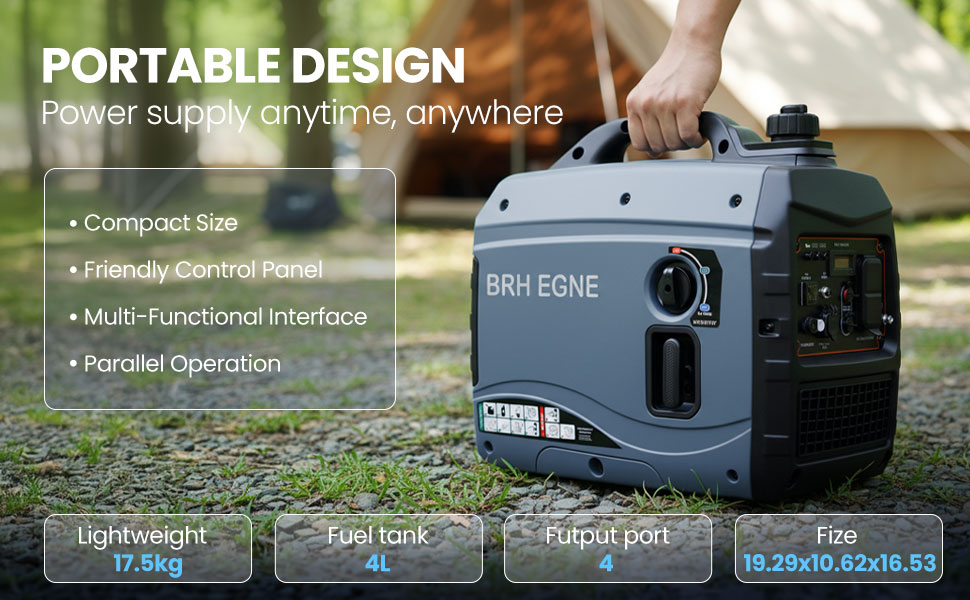 YHS 2500W 3kW Silent Type Inve - Portable Generator Inverter recension och pris
