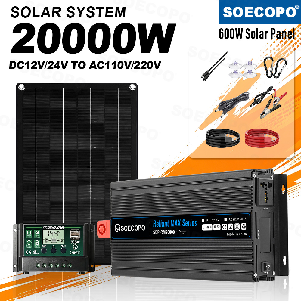 Emergency Power 20000W Solar K - Outdoor Power Kit recension och pris