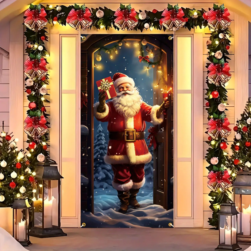 1pc 2D flat, festive Santa Cla - Outdoor Power For Wedding recension och pris