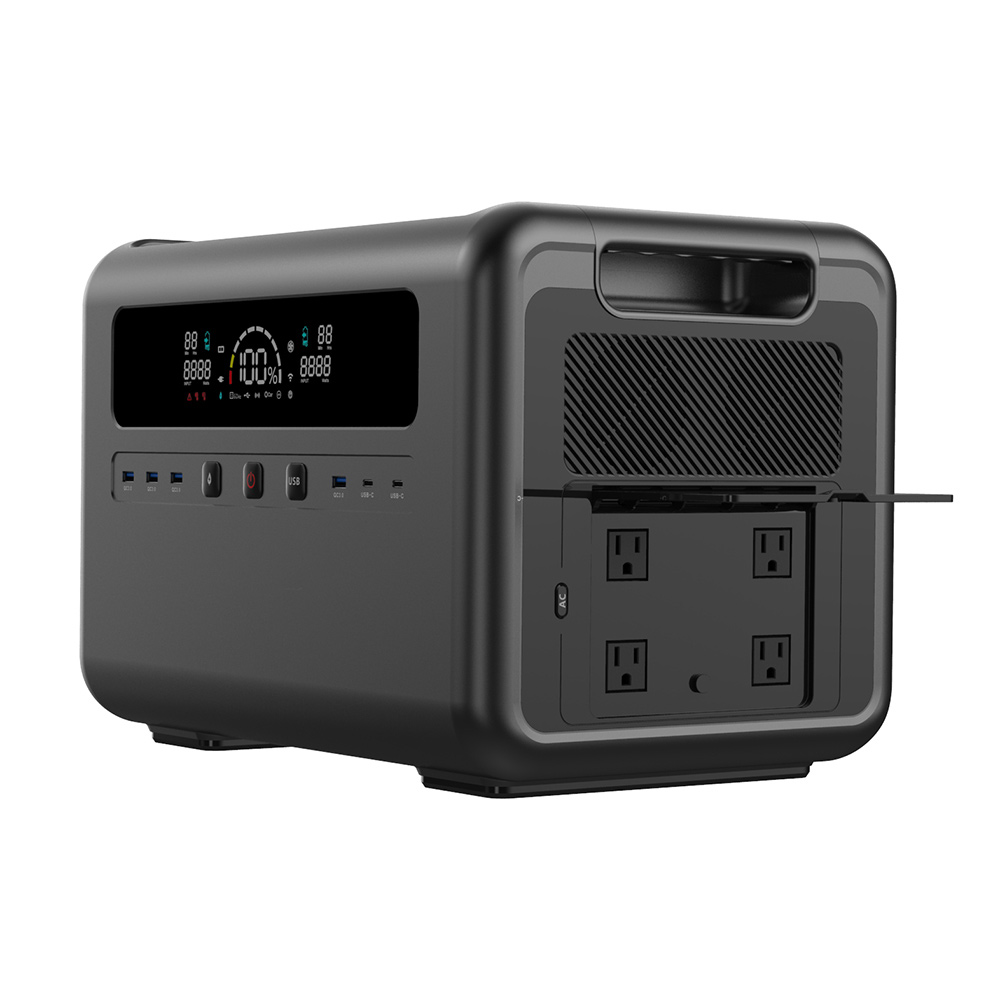 2400W Solar Power Generator, L - Outdoor Power Station recension och pris