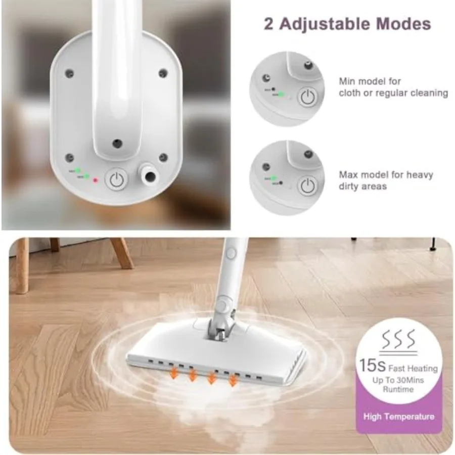 ApexTP7-in-1 Steam Mop 1200W R - Outdoor Power Mop recension och pris