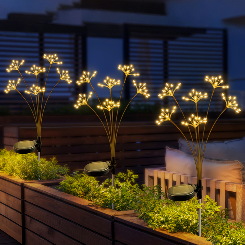 Solar-Powered Flower Lawn Ligh - Outdoor Power For Wedding recension och pris