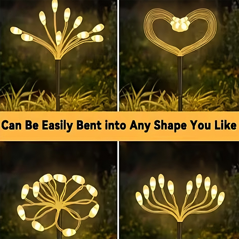Solar-Powered Flower Lawn Ligh - Outdoor Power For Wedding recension och pris