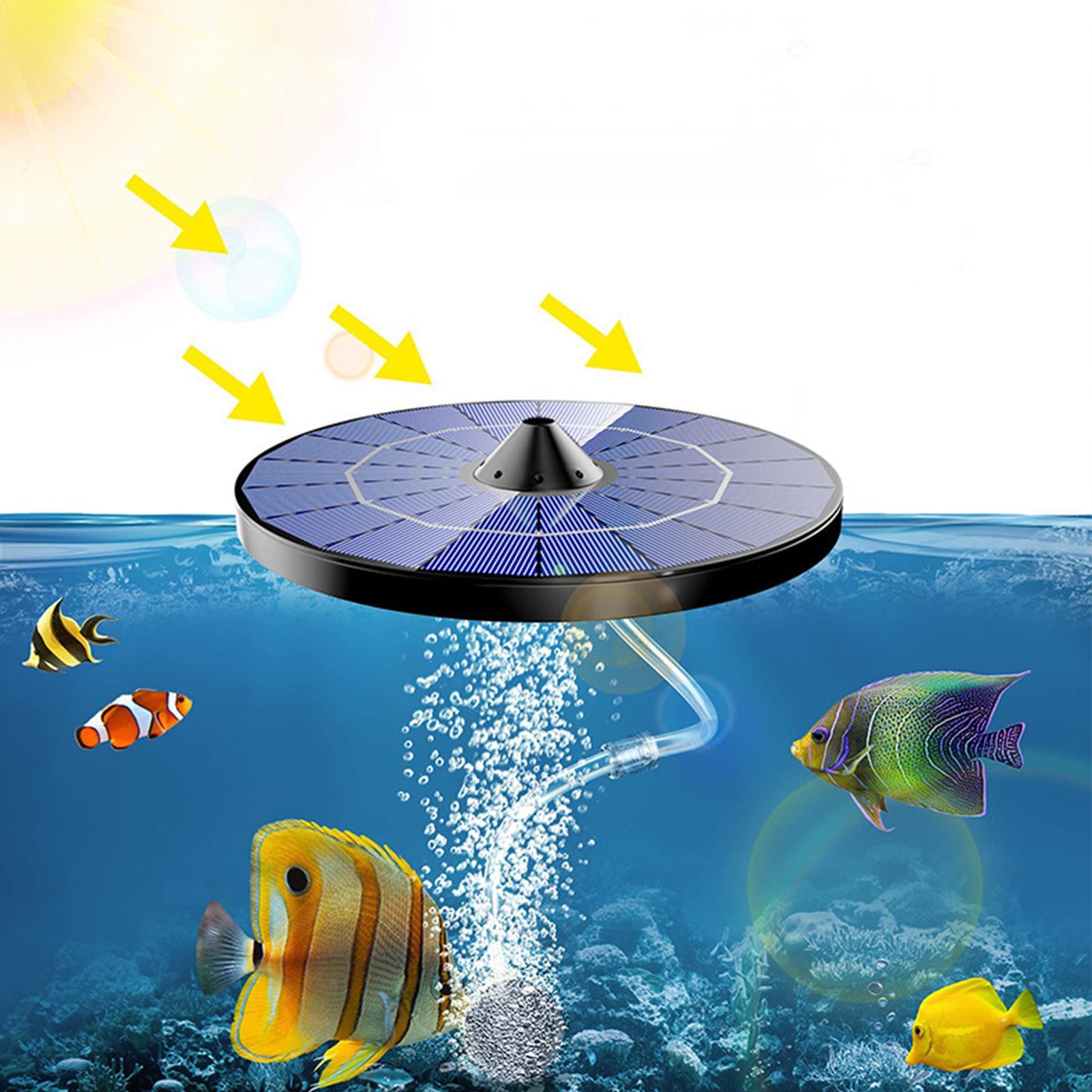 Solar-powered pond aerator pum - Outdoor Power Kit recension och pris