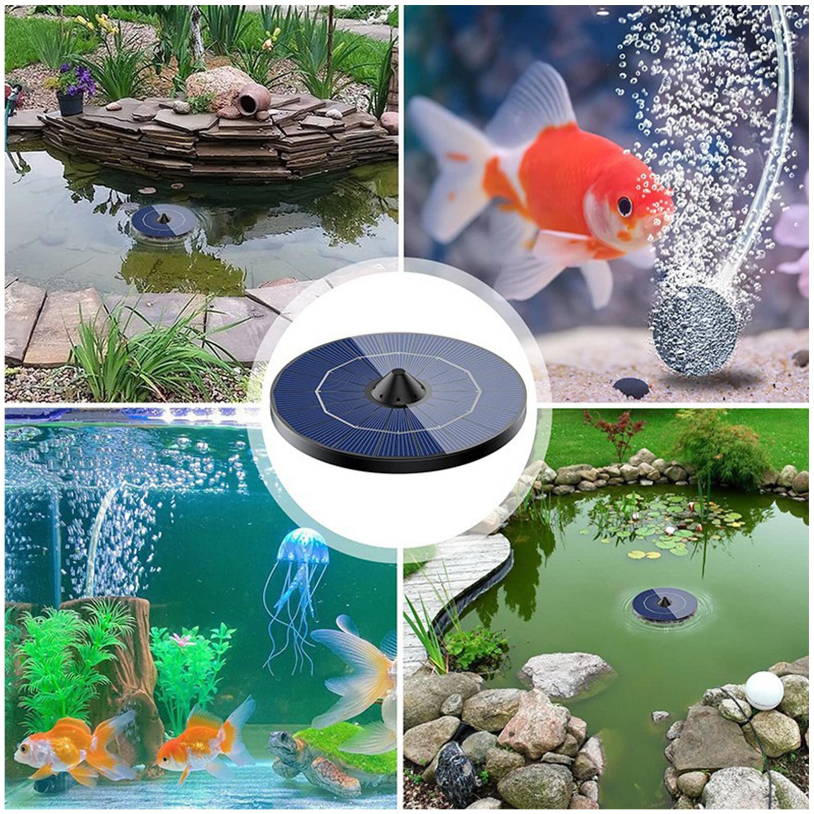 Solar-powered pond aerator pum - Outdoor Power Kit recension och pris