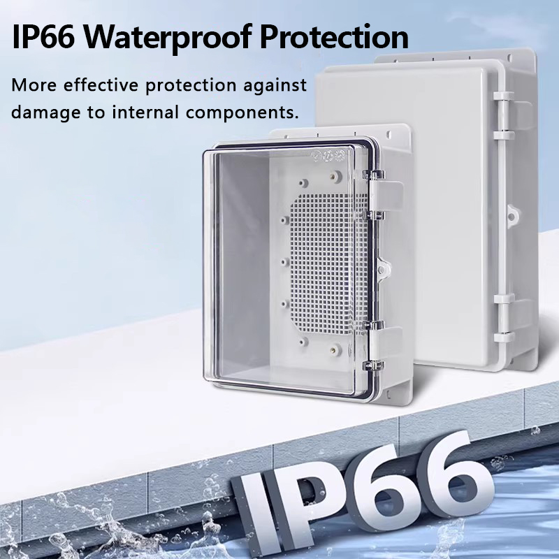 IP66 Waterproof Grey/Transpare - Outdoor Power Junction recension och pris