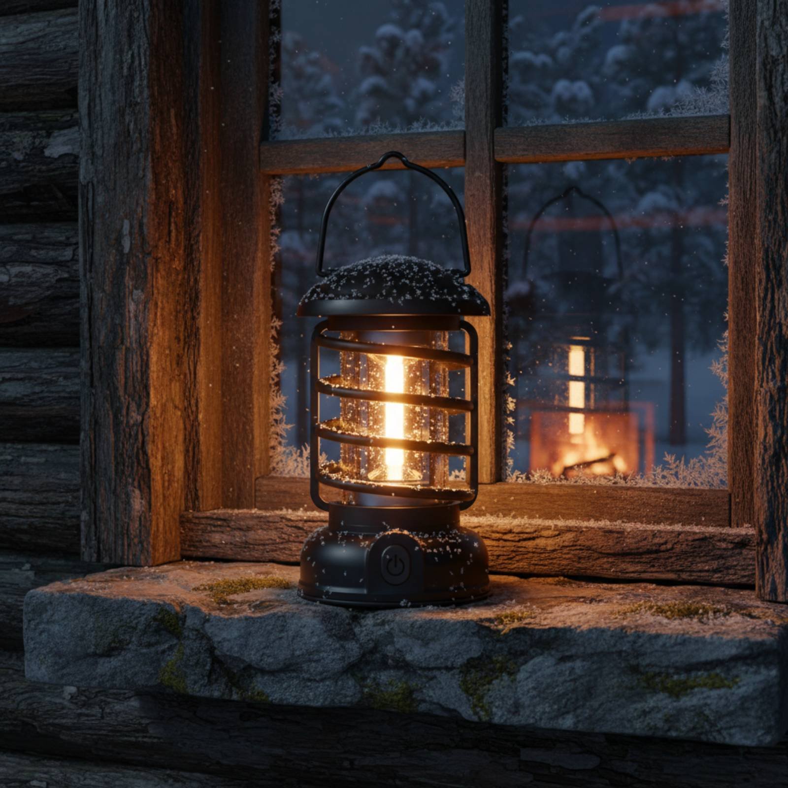 Retro Camping Lantern Two-Way  - Outdoor Power Supply recension och pris