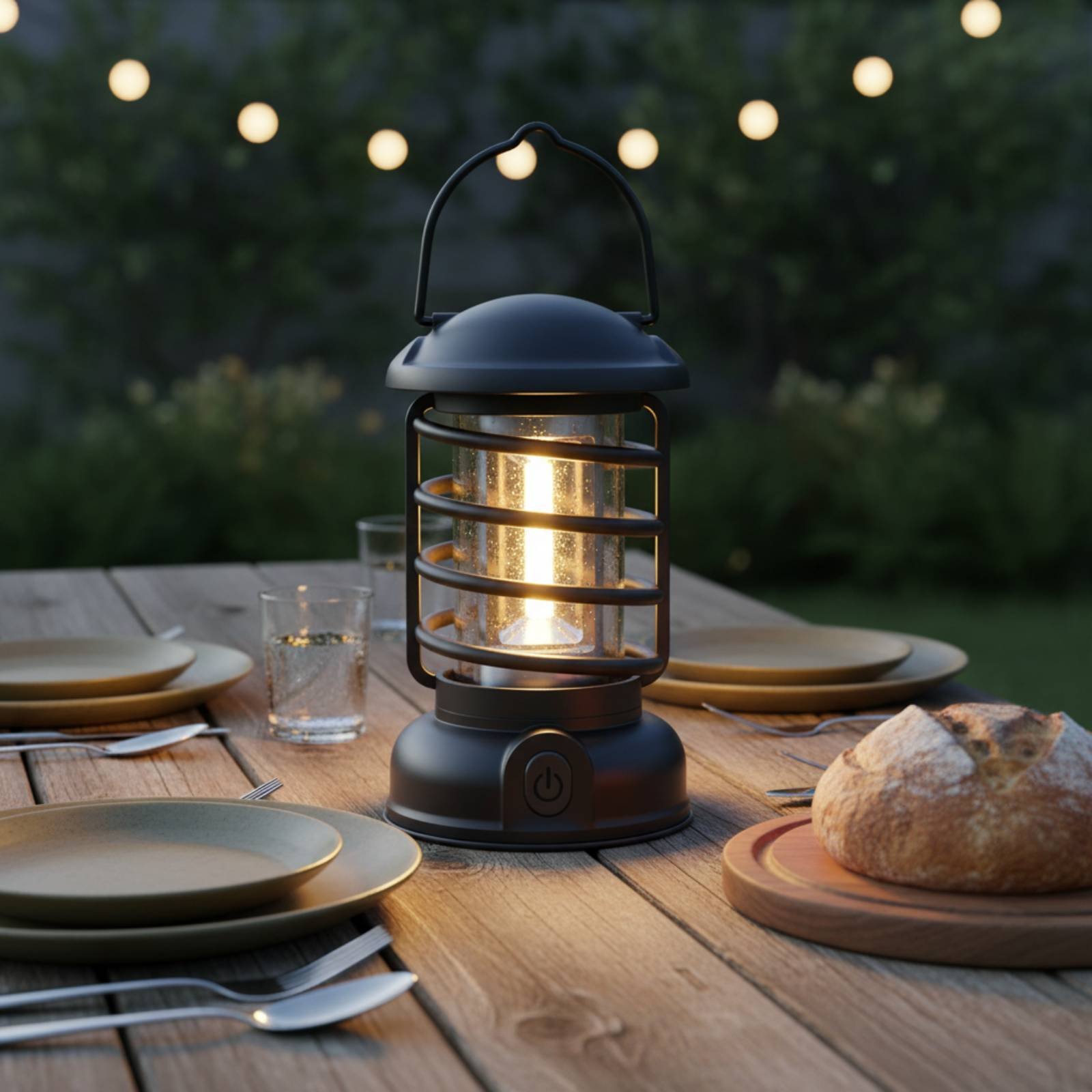 Retro Camping Lantern Two-Way  - Outdoor Power Supply recension och pris