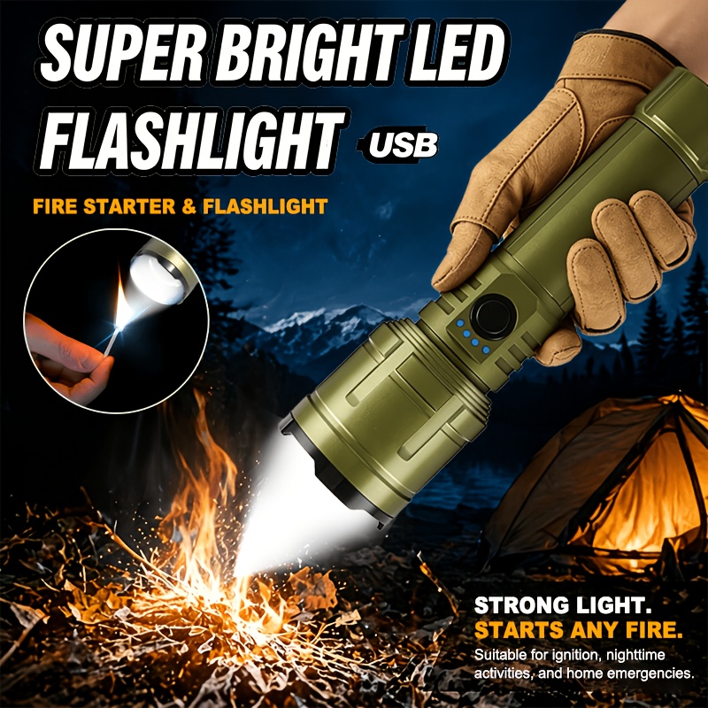 Flashlight Lighter & Power Ban - Outdoor Power Supply recension och pris