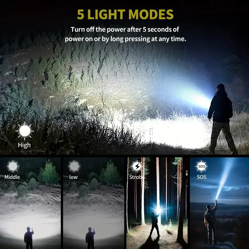 Flashlight Lighter & Power Ban - Outdoor Power Supply recension och pris