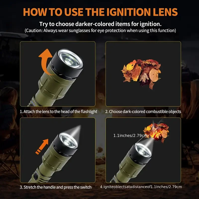 Flashlight Lighter & Power Ban - Outdoor Power Supply recension och pris