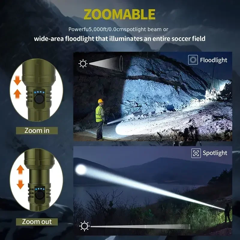 Flashlight Lighter & Power Ban - Outdoor Power Supply recension och pris