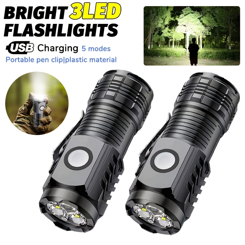 Portable Mini LED Handheld Fla - Outdoor Power Supply recension och pris