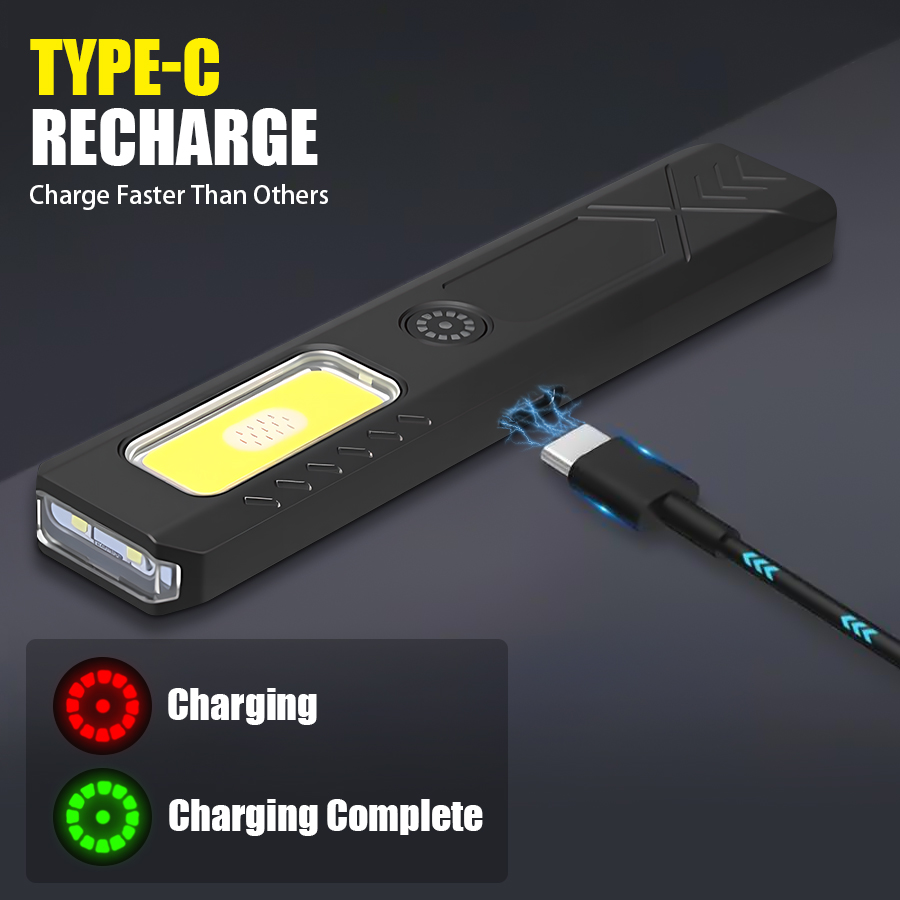 Rechargeable LED Handheld Flas - Outdoor Power Supply recension och pris