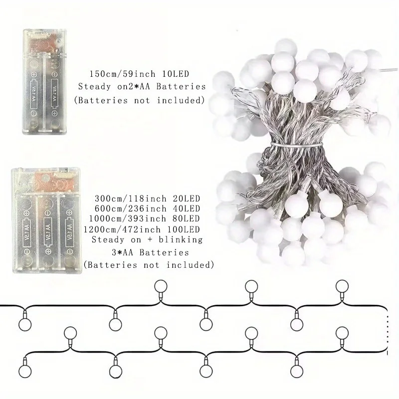 USB/Battery Power String Light - Outdoor Power For Wedding recension och pris