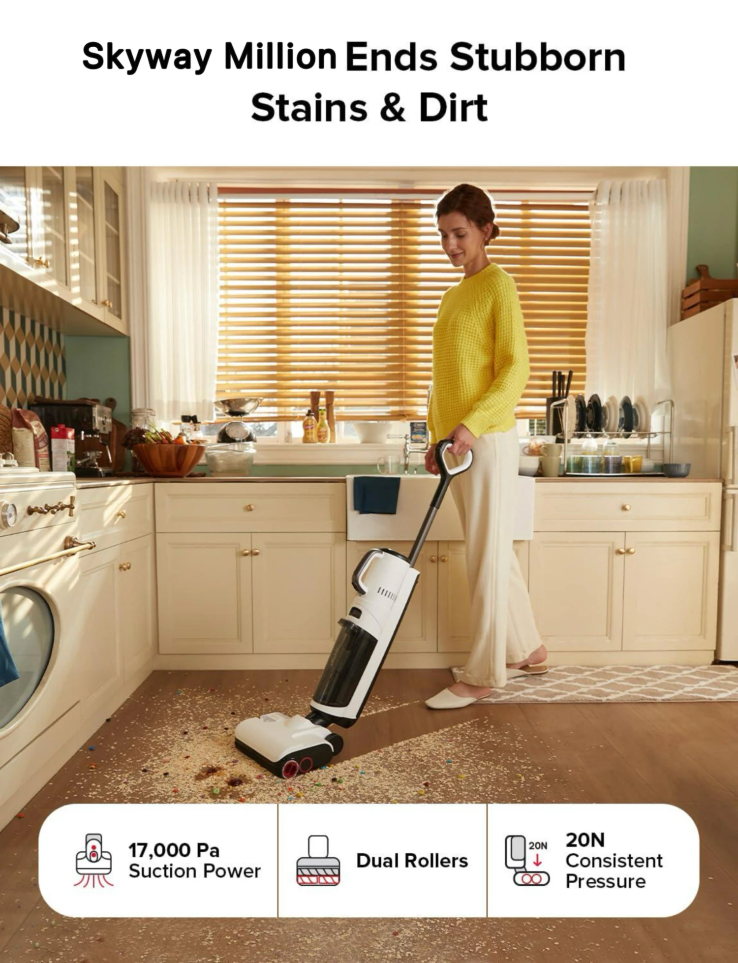 5-in-1 Powerful 17000Pa One St - Outdoor Power Mop recension och pris