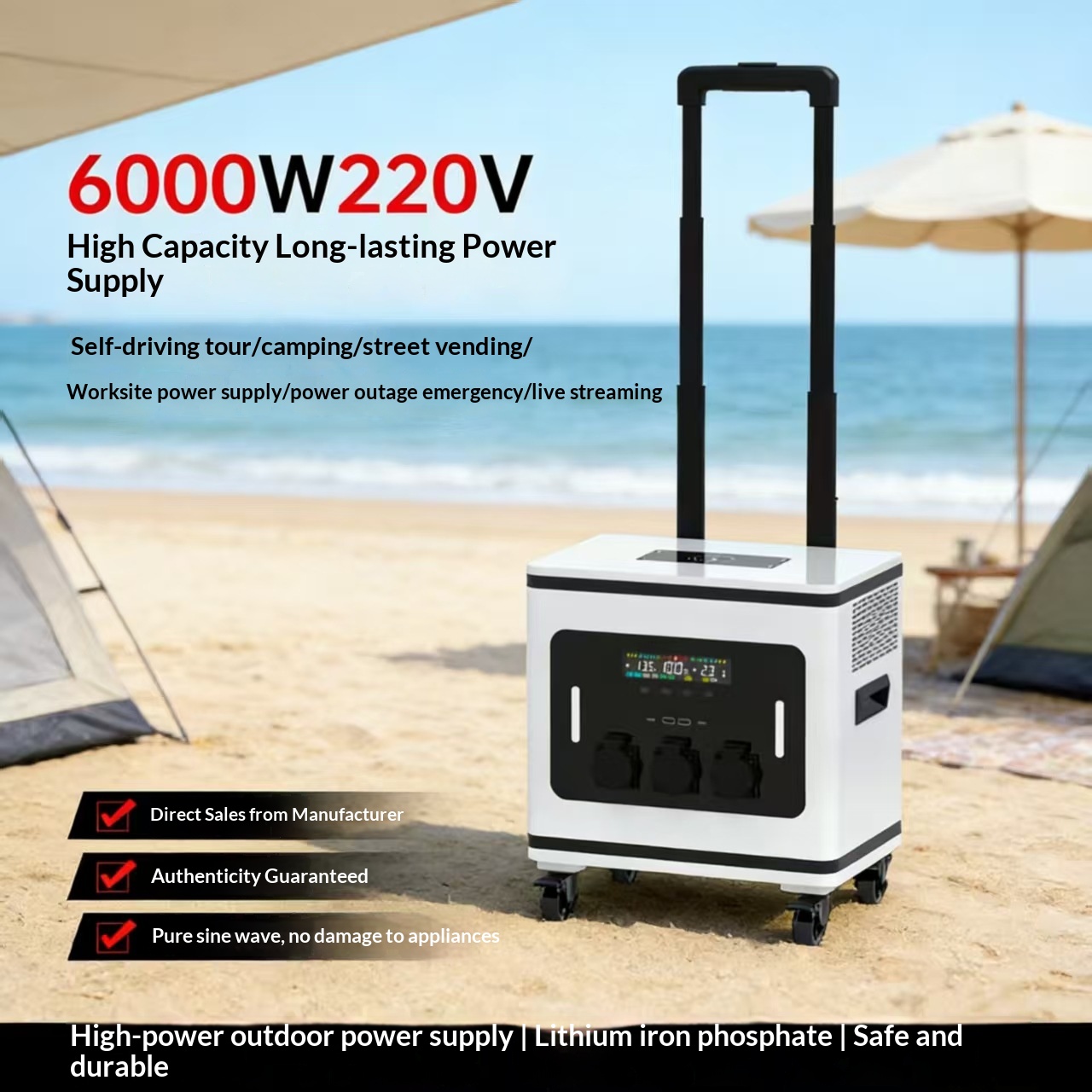 Lithium Ion Battery Outdoor Mo - Outdoor Power Supply recension och pris