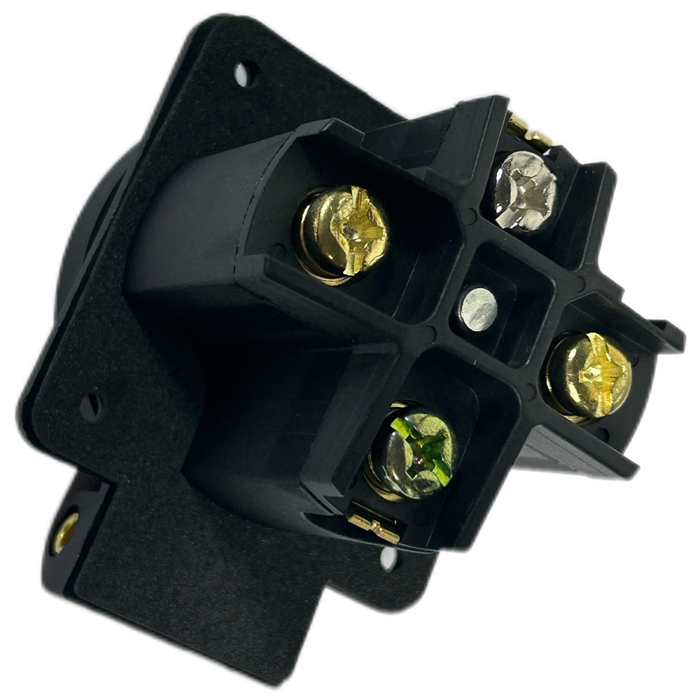 Black Waterproof 50 Amp Genera - Outdoor Power Receptacle Box recension och pris