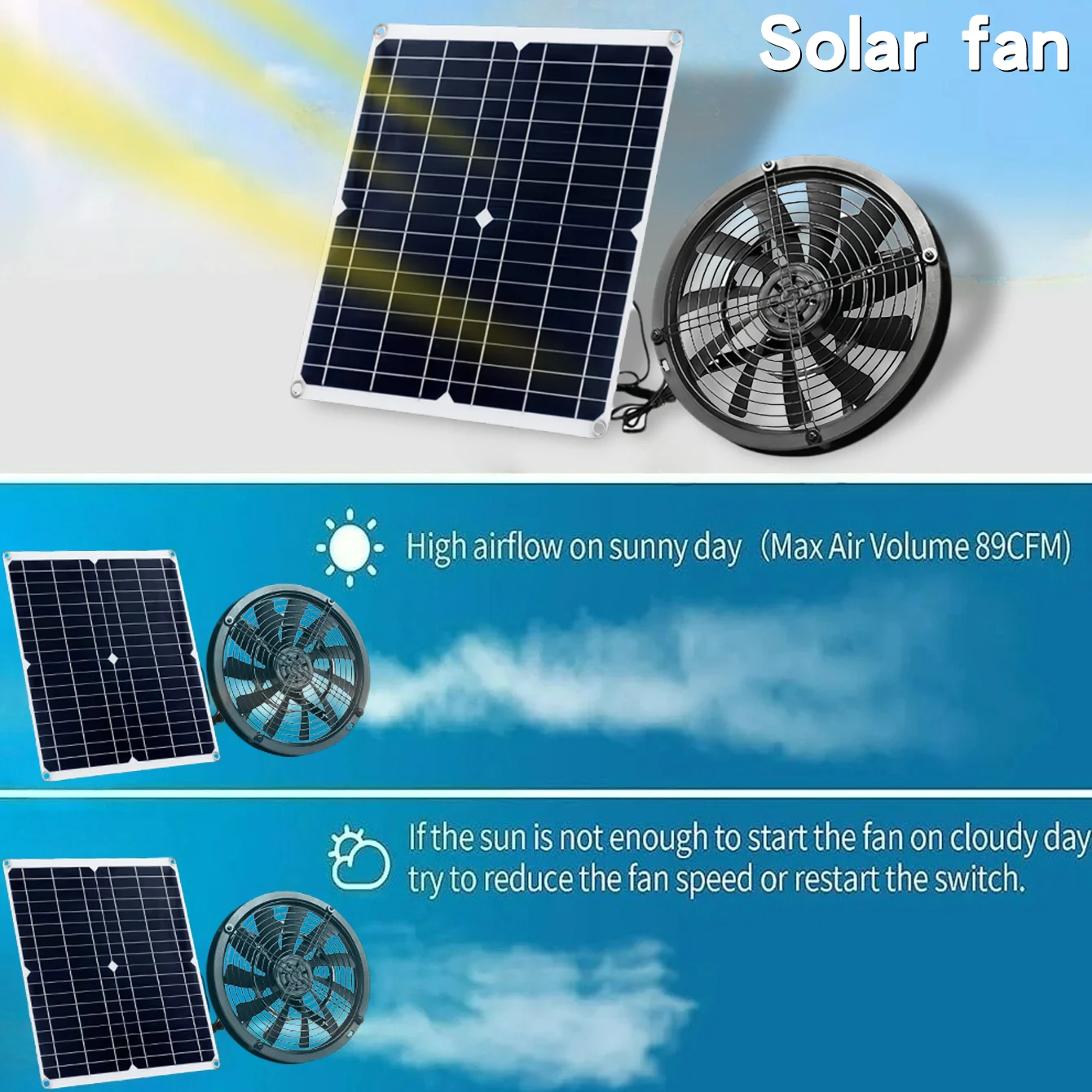 Outdoor Solar Powered Weatherp - Outdoor Power Kit recension och pris