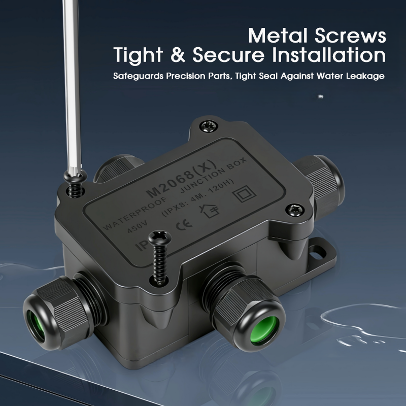 IP68 Waterproof Junction Box P - Outdoor Power Wire recension och pris