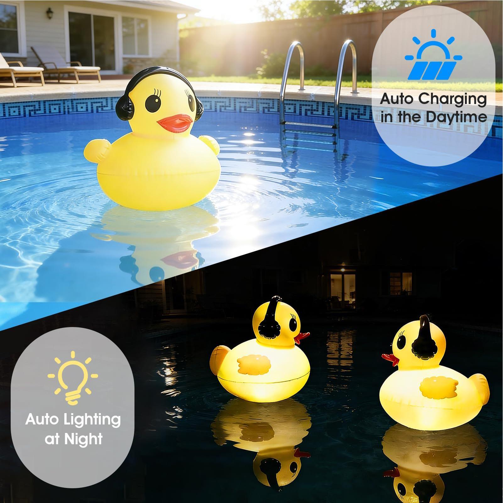 Floating Pool Lights Solar Pow - Outdoor Power For Wedding recension och pris