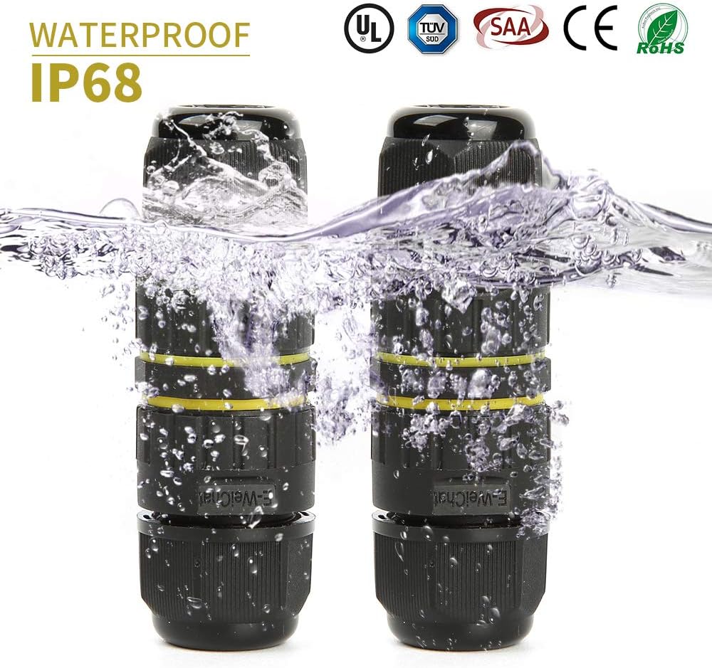 M16 2PIN 3PIN IP68 Waterproof  - Outdoor Power Junction recension och pris