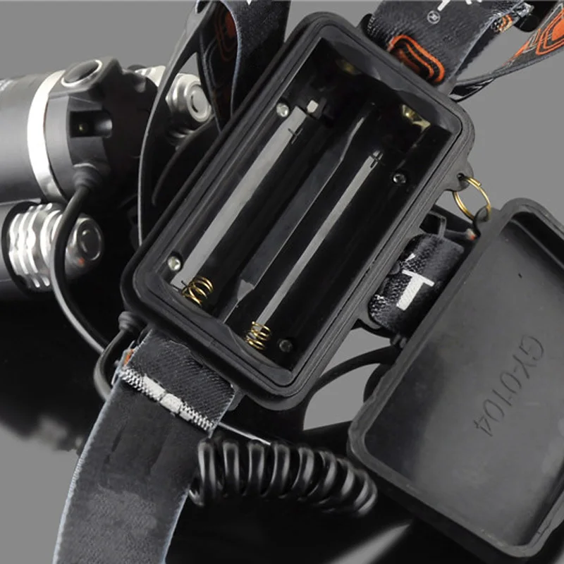 High Power LED Headlamp 18650  - Outdoor Power Supply recension och pris
