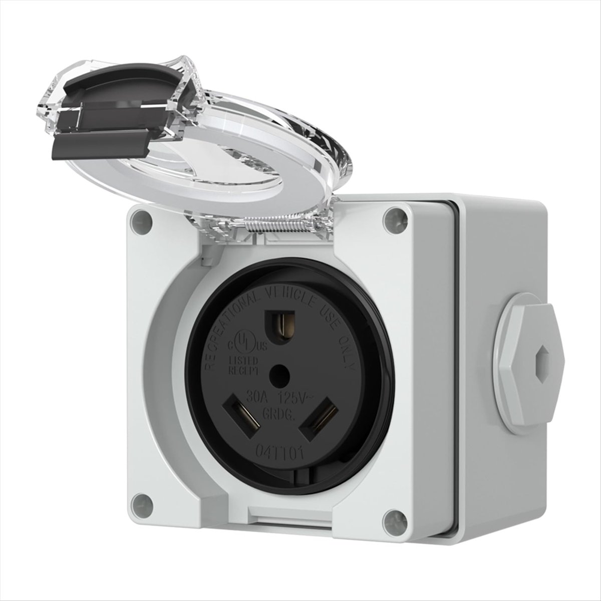 HHTL 30Amp Power Outlet Box,12 - Outdoor Power Receptacle Box recension och pris