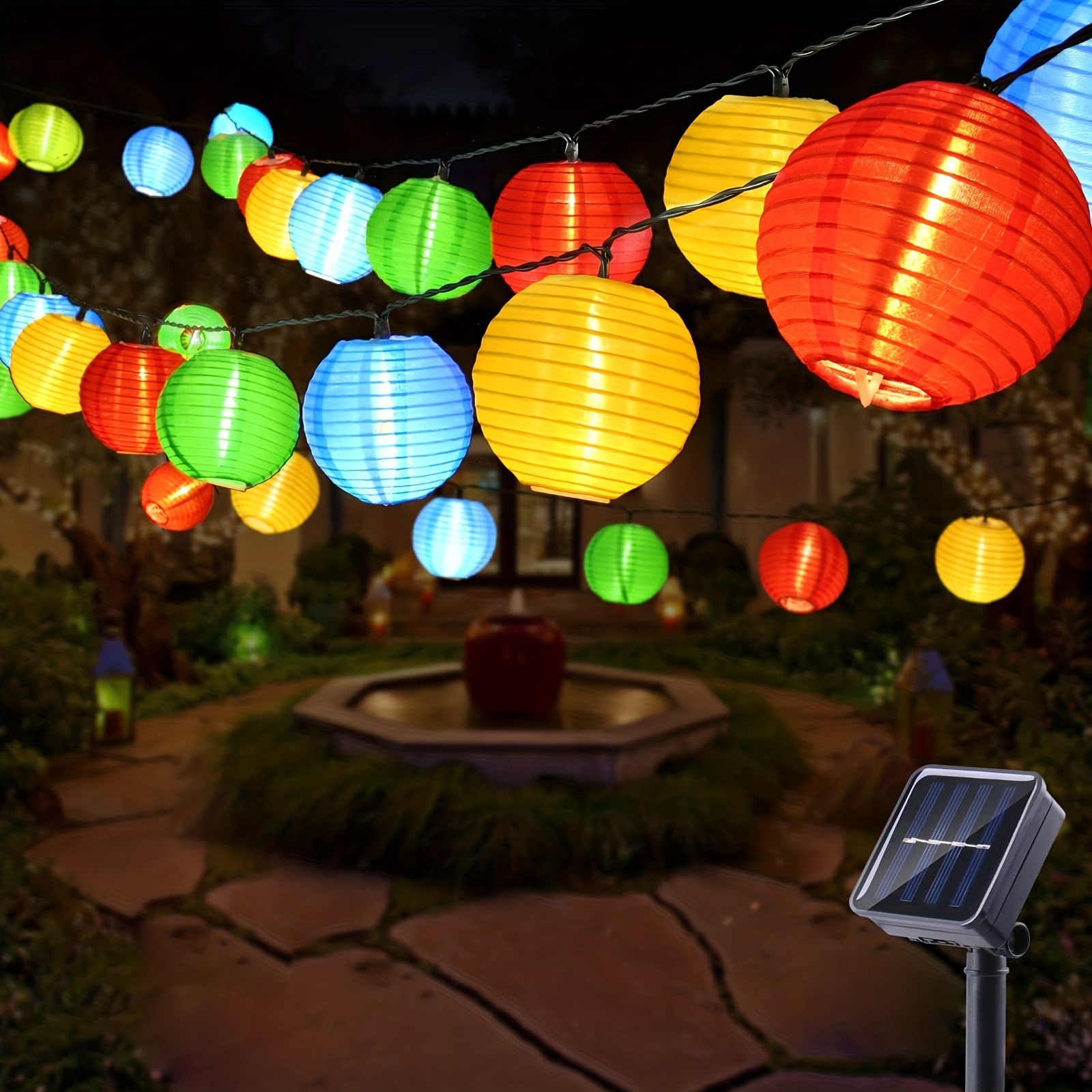 LED Solar Lantern String Light - Outdoor Power For Wedding recension och pris